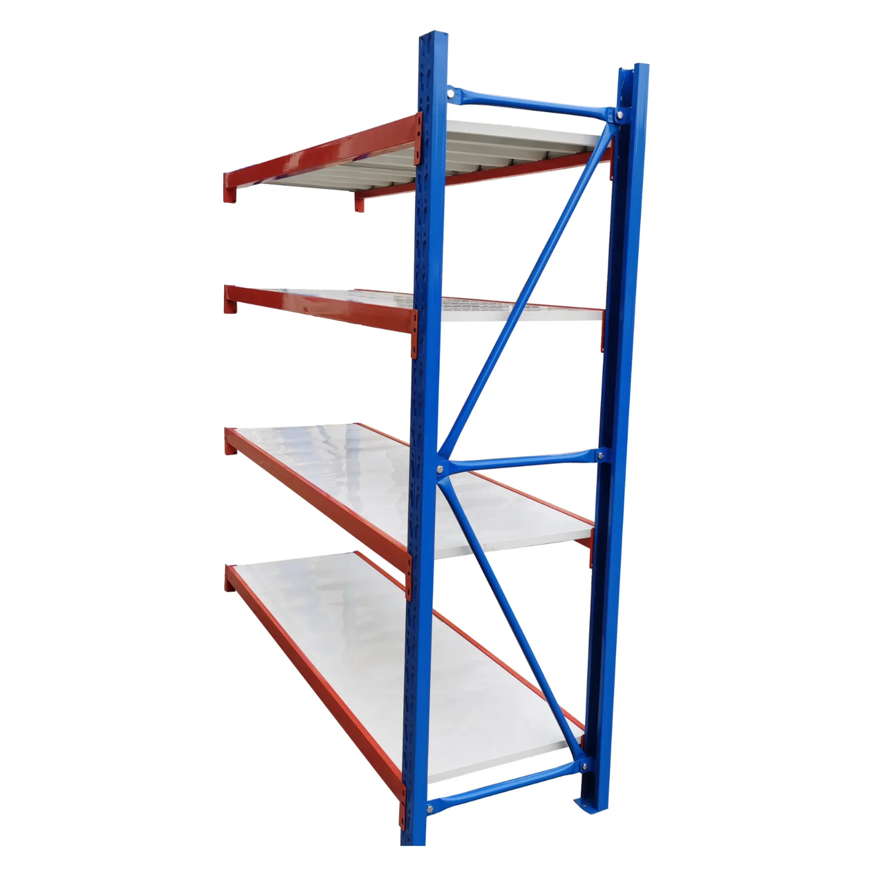 Additional Bay 2400H x 2000W x 600D Blue/Orange view 1