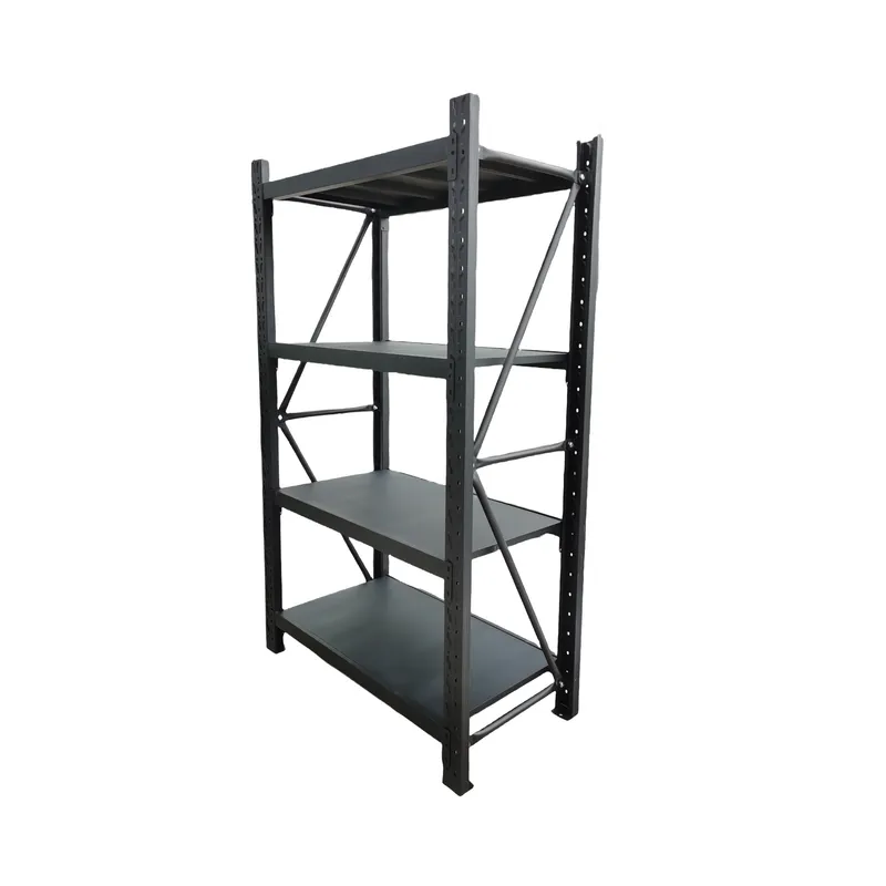 1 Bay Longspan Shelving 1500H x 1000W x 600D Black