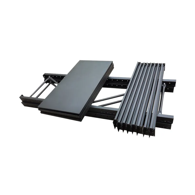 1 Bay Longspan Shelving 2400H x 2000W x 600D Black view 4